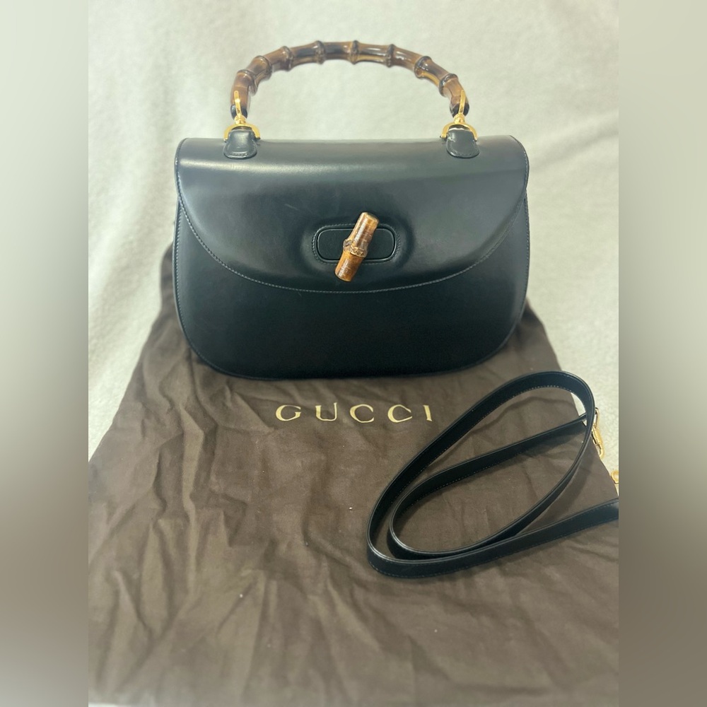 GUCCI BAMBOO 1947 MEDIUM HANDBAG